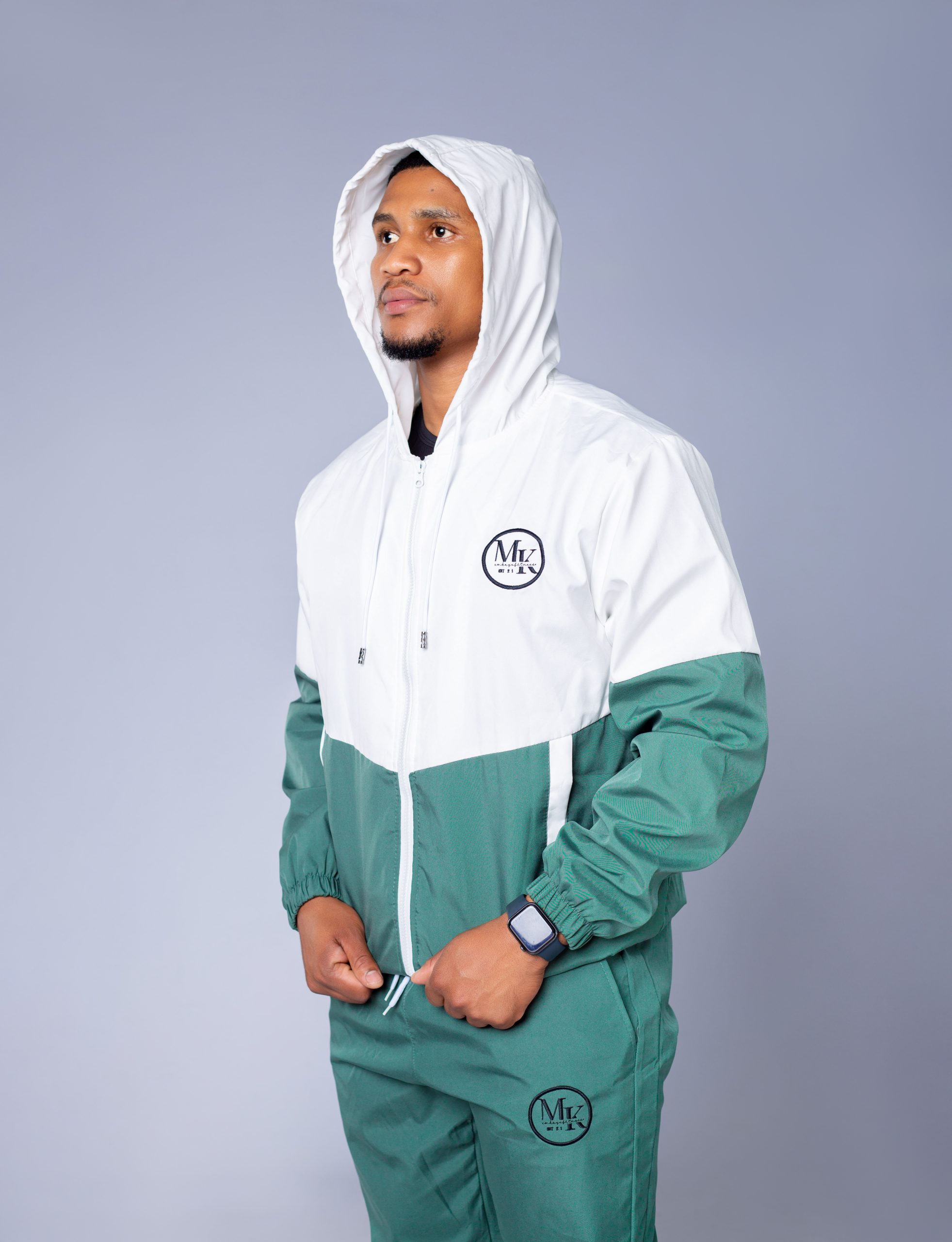 2pcs Men's Hooded Tracksuit