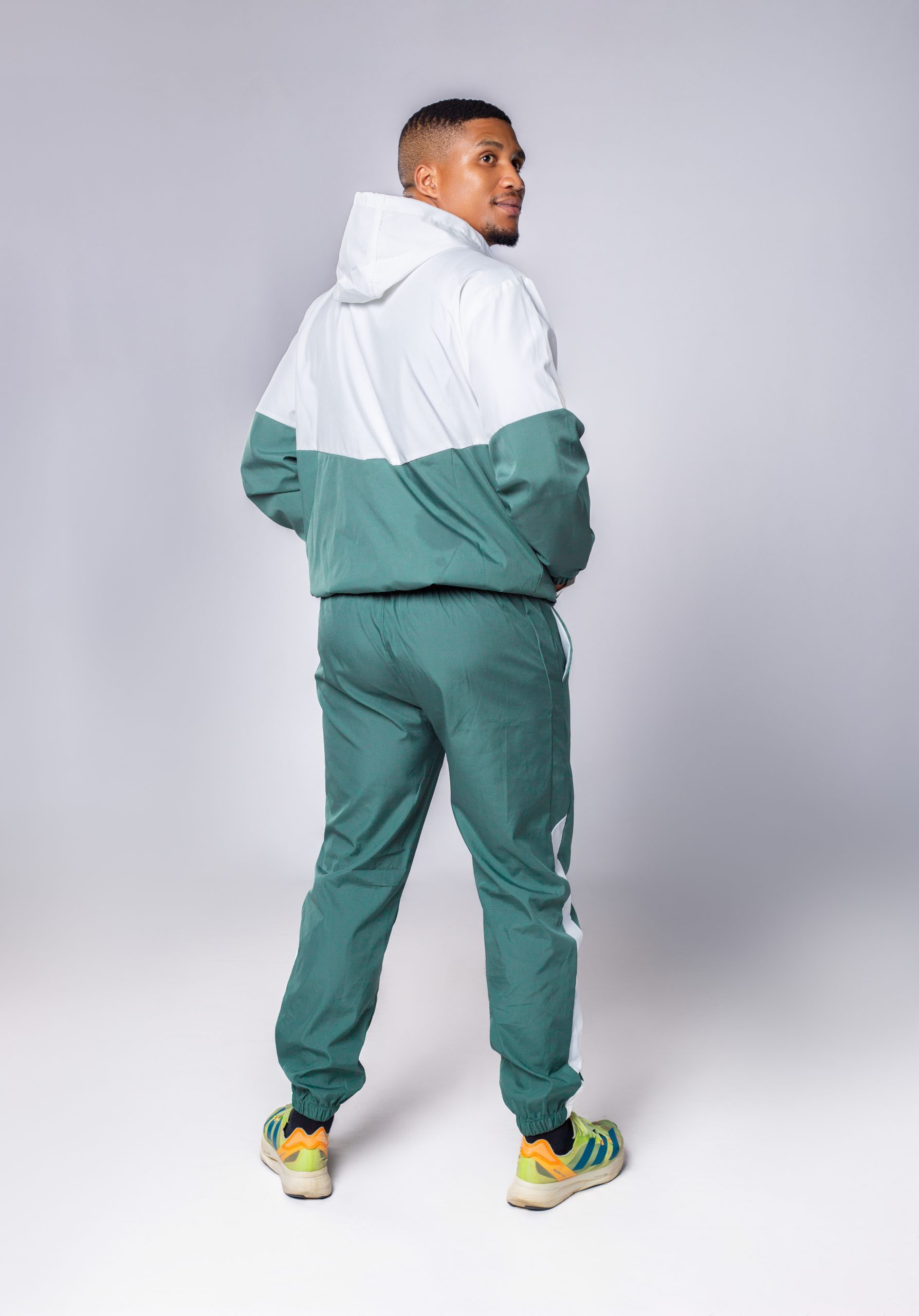 2pcs Men's Hooded Tracksuit - Image 4