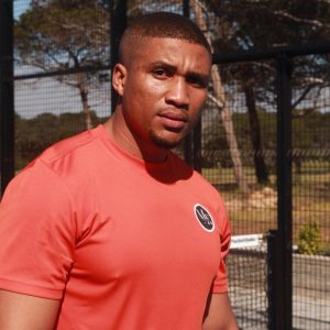 Men’s Orange and Black Training T shirts